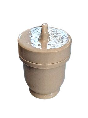 Early 20th Century White Ironstone Egg Coddler Reg 720797 England MINT